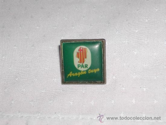 Pins de colecci&oacute;n: Pin de Metal Partido Pol&iacute;tico PAR - PARTIDO REGIONALISTA DE ARAG&Oacute;N