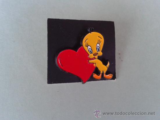 Pins de cole&ccedil;&atilde;o: Pin Piol&iacute;n con coraz&oacute;n Looney Tunes Warner Brothers Merrie Melodies