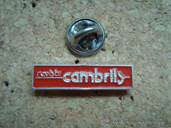 Pins de colecci&oacute;n: Pin prensa - revista de Cambrils - Tarragona