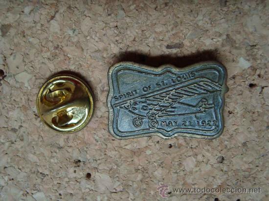 Pins de colecci&oacute;n: Pin aviacion - spirit of snt. louis 21 mayo 1922