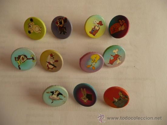 Pins de colecci&oacute;n: Super lote 11 pins Walt Disney. Piolin, Bug Bunny, Tazmania...
