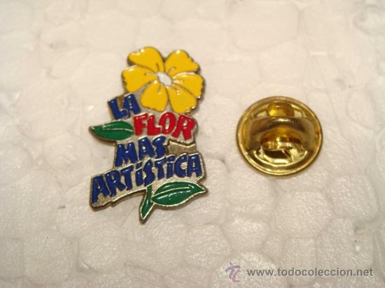 Sammlung von Pins: PIN DE DULCES / GOLOSINAS. BOLLYCAO. LA FLOR M&Aacute;S ART&Iacute;STICA.