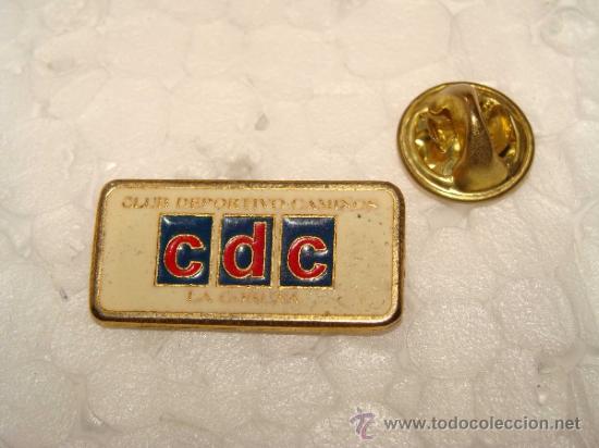 Pins e Spille di collezione: PIN DE DEPORTES. CLUB DEPORTIVO CAMINOS DE LA CORU&Ntilde;A, GALICIA.