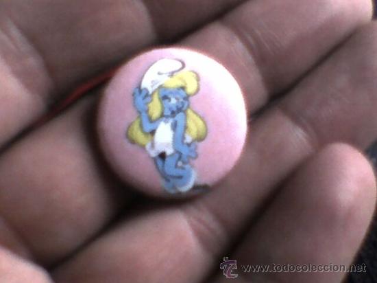 Pins de colecci&oacute;n: Chapa alfiler pitufina - Foto 1