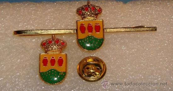 Pins de colecci&oacute;n: PIN + PISACORBATAS HER&Aacute;LDICO. ESCUDO DE ALCORC&Oacute;N, MADRID.