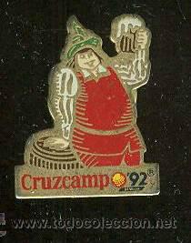 Pins de colecci&oacute;n: PINS DE CRUZCAMPO. 92