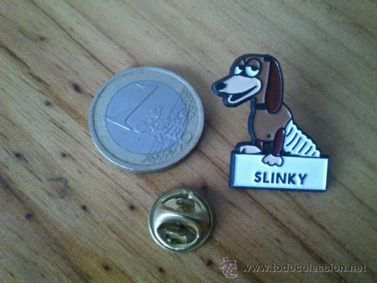 Pins de colecci&oacute;n: Slinky, pin de la coleccion de la pelicula Toy Story de Disney.