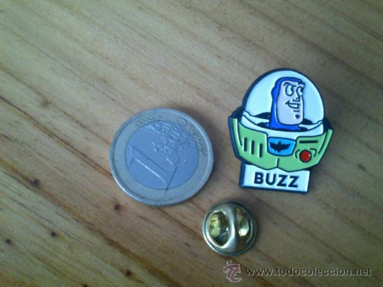 Pins de colecci&oacute;n: Buzz, pin de la coleccion de la pelicula Toy Story de Disney.
