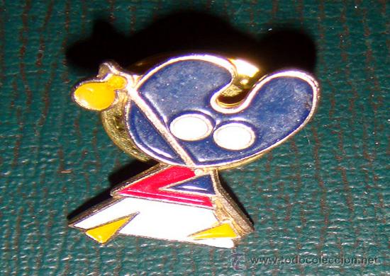 Pins de colecci&oacute;n: La mascota del Jacobeo, pin Pelegrin