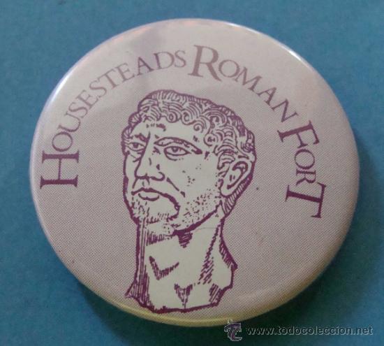 Pins de cole&ccedil;&atilde;o: BROCHE CHAPA DEL IMPERIO ROMANO EN INGLATERRA. HOUSESTEADS ROMAN FORT.