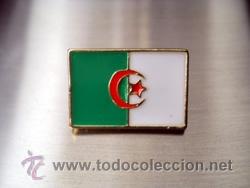 Pins de colecci&oacute;n: pin bandera argelia
