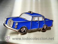 Pins de colecci&oacute;n: pin taxi MERCEDES 200D atenas 1965