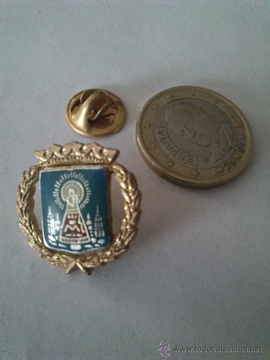 Pins de colecci&oacute;n: Pin de la Virgen del Pilar. Metal lacado.