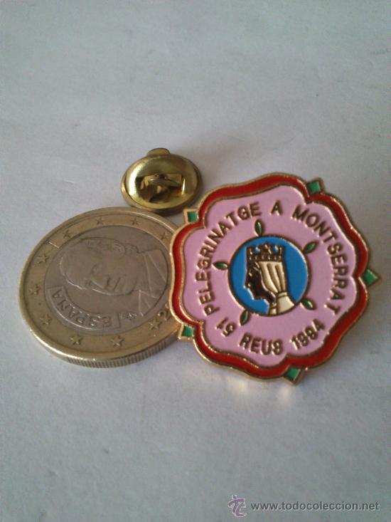 Pins de colecci&oacute;n: Pin Del 51&ordm; Pelegrinatge A Montserrat (Reus 1994, Catalu&ntilde;a).