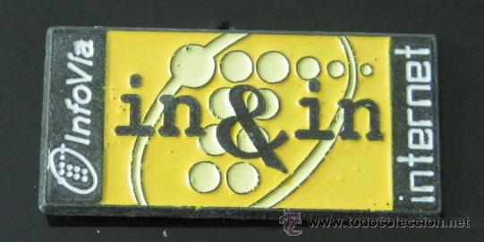 Pins de colecci&oacute;n: PIN INFOV&Iacute;A INTERNET - Foto 1