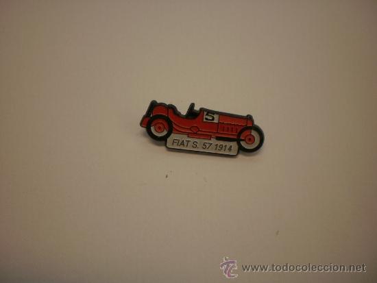 Pins de colecci&oacute;n: PIN PROMOCIONAL BOLIDO DE EPOCA FIAT S. 57 1914 PINS 1993