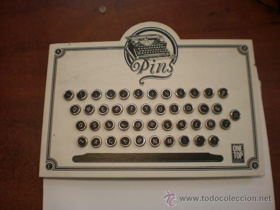 Pins de colecci&oacute;n: COLECCION PINS MAQUINA DE ESCRIBIR 1992 PINS ONE TOP