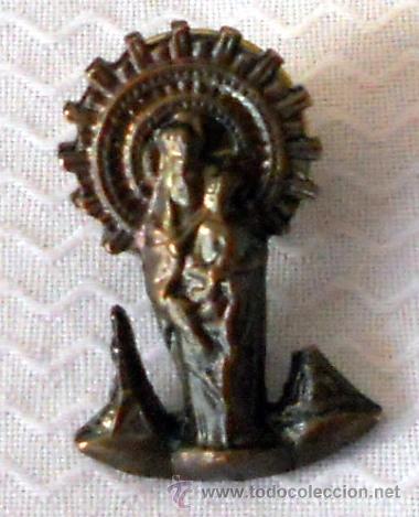 Pins de colecci&oacute;n: PIN RELIGIOSO ANTIGUO LA VIRGEN DEL PILAR DE ZARAGOZA