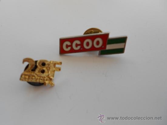 Pins de colecci&oacute;n: pins 28f-CCOO --gastos de envio 1&euro; - Foto 1
