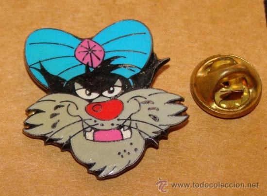 Pin's de collection: PIN DE DIBUJOS ANIMADOS / COMICS / TEBEOS. SANDOKAN. TIGRE. A&Ntilde;O 1990.
