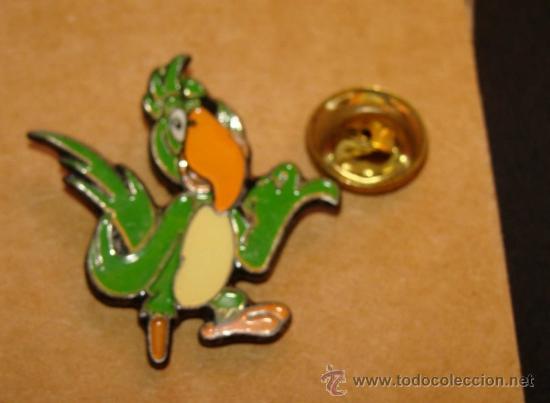 Pins e Spille di collezione: PIN DE DIBUJOS ANIMADOS / COMICS / TEBEOS. SANDOKAN. LORO. A&Ntilde;O 1990.