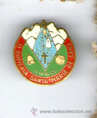 Pins de colecci&oacute;n: antiguo pin  Xi romeria santa maria de sans 1960