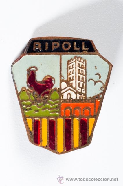 Pins de colecci&oacute;n: PIN RIPOLL CON AGUJA IMPERDIBLE