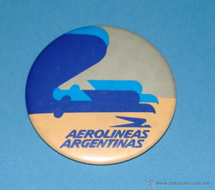 Pins e Spille di collezione: PIN CHAPA BROCHE. AEROL&Iacute;NEAS ARGENTINAS. AEROLINEA ARGENTINA.