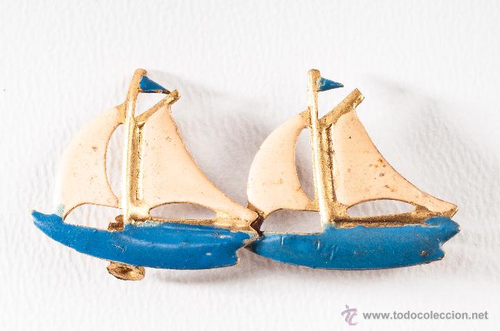 Pins de colecci&oacute;n: PIN DE METAL, DOS VELEROS
