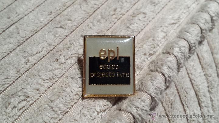 Pins de colecci&oacute;n: PIN EPL EQUIPA PROJECTO LIVRE - Foto 1