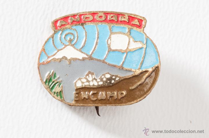 Pins de colecci&oacute;n: PIN INSIGNIA DE IMPERDIBLE, DE ENCAMP DE ANDORRA