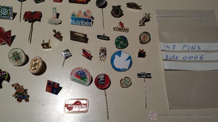 Pins de colecci&oacute;n: LOTE DE 48 PINS VARIADOS - Foto 4