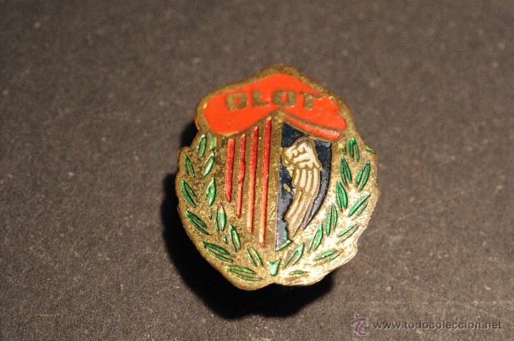 Sammlung von Pins: PIN INSIGNIA OLOT CON CIERRE AGUJA IMPERDIBLE