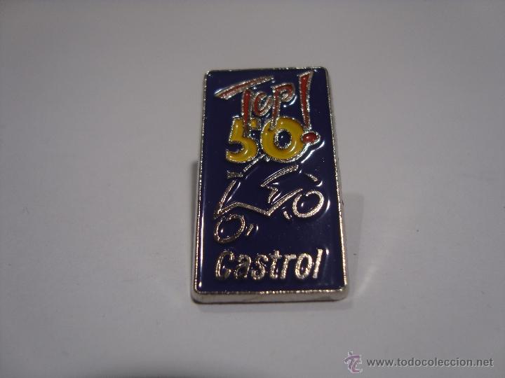 Pins de colecci&oacute;n: TOP 50 CASTROL, PIN DE COLECCI&Oacute;N - Foto 1