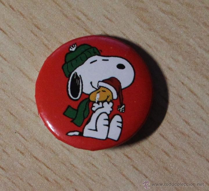 Pins de colecci&oacute;n: CHAPA CON IMPERDIBLE. SNOOPY. 2,5 cm de di&aacute;metro.