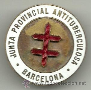 Pins de colecci&oacute;n: (PUB-828)INSIGNIA DE OJAL JUNTA PROVINCIAL ANTITUBERCULOSA-BARCELONA-
