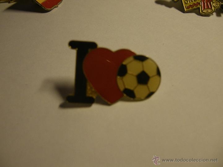 Pins de colecci&oacute;n: Pin I love Futbol