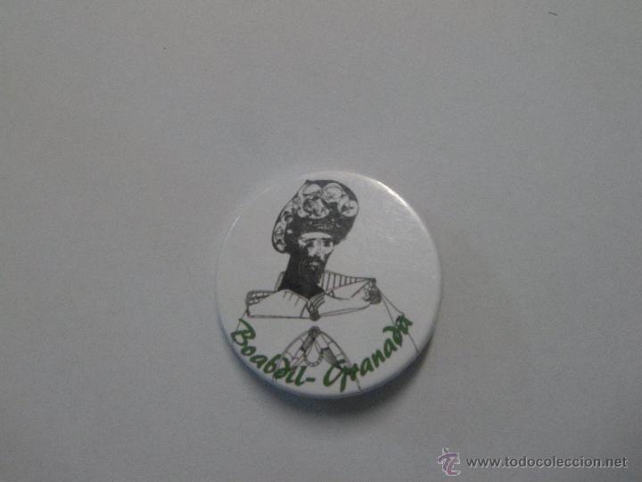 Pins de colecci&oacute;n: BOABDIL GRANADA. CHAPA DE IMPERDIBLE - Foto 1