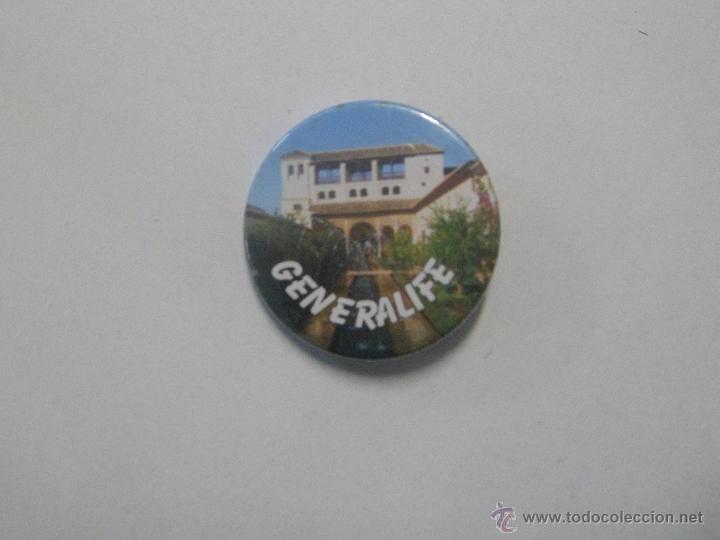 Pins de colecci&oacute;n: GENERALIFE GRANADA. CHAPA DE IMPERDIBLE - Foto 1