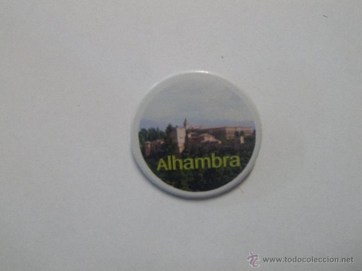 Pins de colecci&oacute;n: ALHAMBRA GRANADA. CHAPA DE IMPERDIBLE - Foto 1