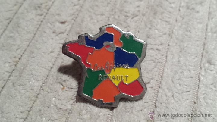 Pins de colecci&oacute;n: PIN DE LAS REGIONES RENAULT - Foto 1
