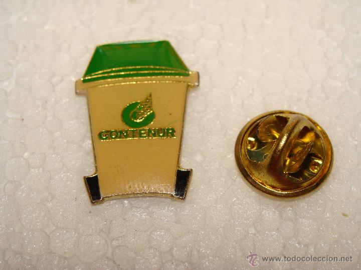 Pins de colecci&oacute;n: PIN. CONTENEDOR BASURERO PAPELERA - Foto 1