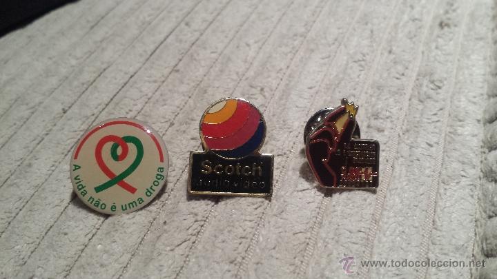 Pins de colecci&oacute;n: LOTE DE 3 PINS VARIADOS - Foto 1