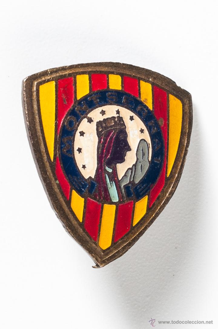 Pins de colecci&oacute;n: INSIGNIA PIN DE METAL DE MONTSERRAT COMPRA MINIMA PARA ENVIAR CINCO EUROS
