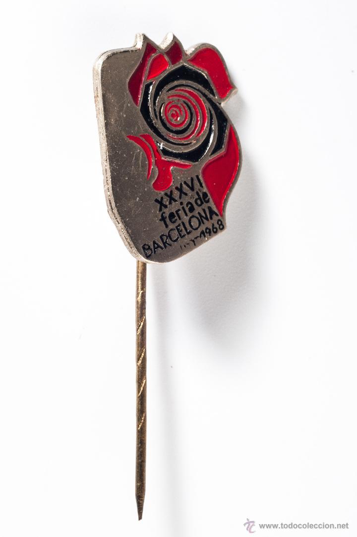 Pin's de collection: PIN O INSIGNIA DE 36 FERIA A&Ntilde;O 1968 COMPRA MINIMA PARA ENVIAR CINCO EUROS