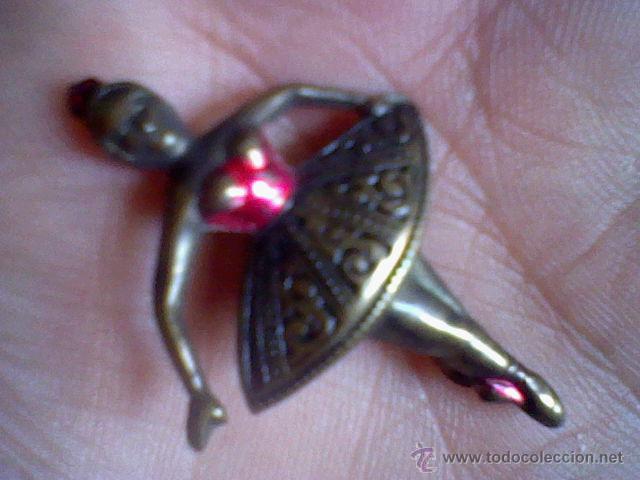 Pins de colecci&oacute;n: pin broche tipo art deco novo bailarina creo antiguo ver fotos 4 cms