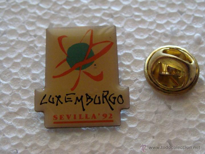 Sammlung von Pins: PIN DE LA EXPO 92 1992 SEVILLA EXPOSICI&Oacute;N UNIVERSAL. PABELL&Oacute;N DE LUXEMBURGO