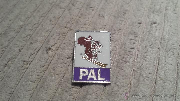 Pins e Spille di collezione: PIN DE ESTACION DE ESQUI O PUERTO DE MONTA&Ntilde;A PAL