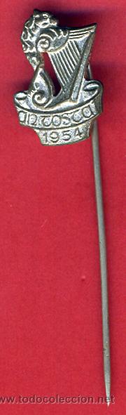 Pins e Spille di collezione: PIN PUBLICIDAD , ANTOSCA 1954, MUSICA , ANTIGUO , ORIGINAL  , AGUJA , F2