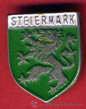 Pins e Spille di collezione: PIN O INSIGIA , PUBLICIDAD COCHES COCHE STEIERMARK , ANTIGUO , ORIGINAL , FM1